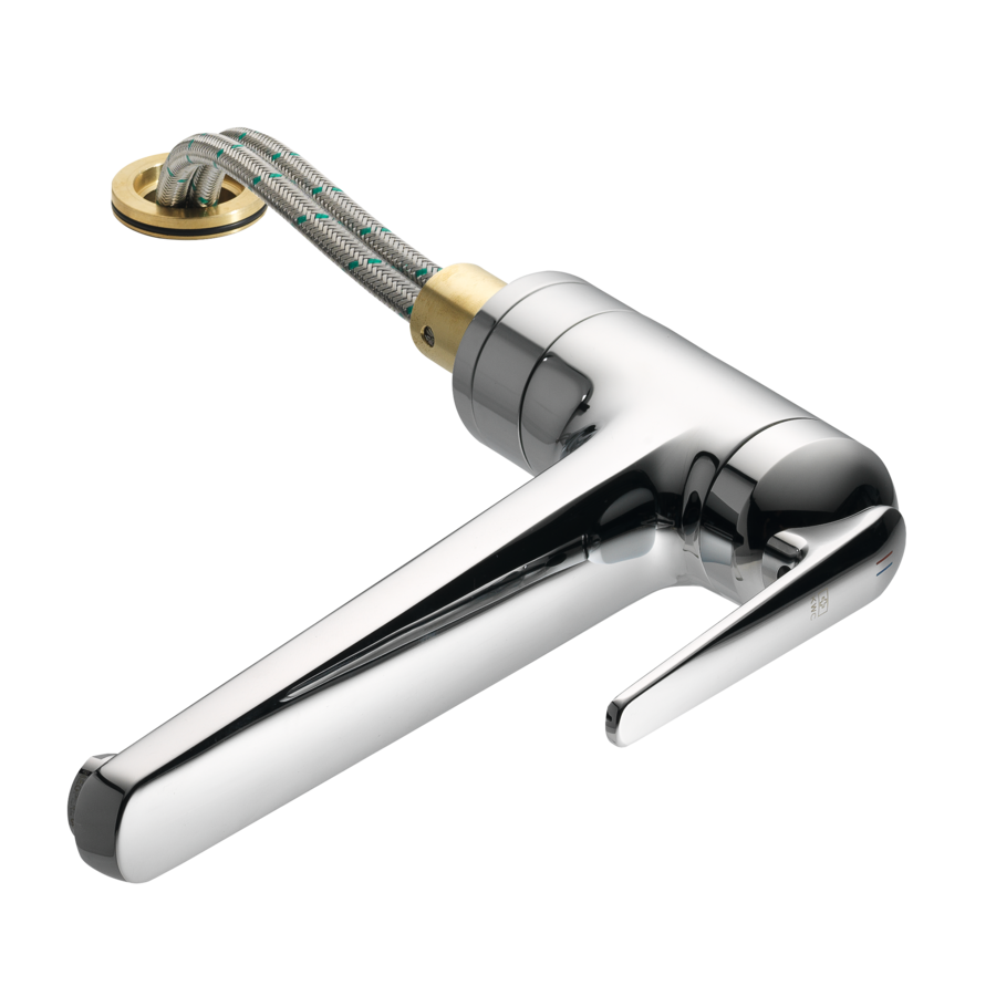 122725 - 10.061.043.000FL - DOMO - DOMO Miscelatore a leva - cucina - corpo estraibile