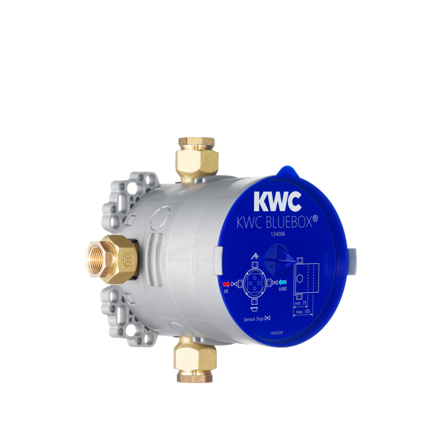 124006 - 39.999.910.931 - BLUEBOX - BLUEBOX Unterputz-Einheit