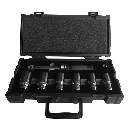 538372 - Z.536.448 - SPAREPARTS - Momentsleutel met diverse inzetstukken SW 36, SW 34, SW 32, SW 30, SW 27, SW 24