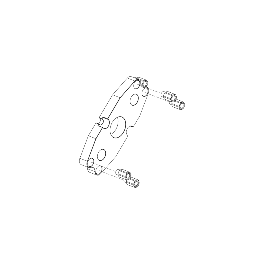 538806 - Z.538.806 - ACCESSOIRES - Verlengingsset 10 mm, eengreepsmengkraan 1 verbruiker