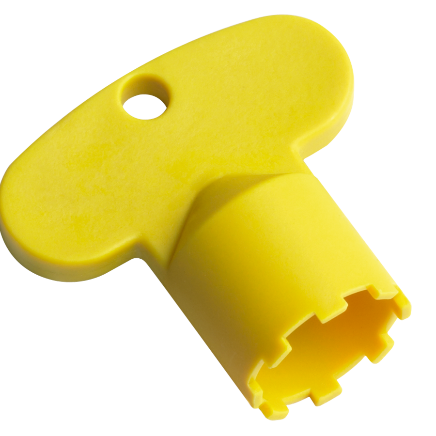 636254 - Z.636.254 - SPAREPARTS - Service Schlüssel Neoperl © Caché ©, TT, 16 mm, gelb