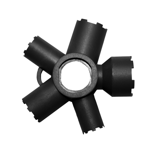 636508 - Z.636.508 - SPAREPARTS - Universal Caché (C) Schlüssel, dunkelgrau