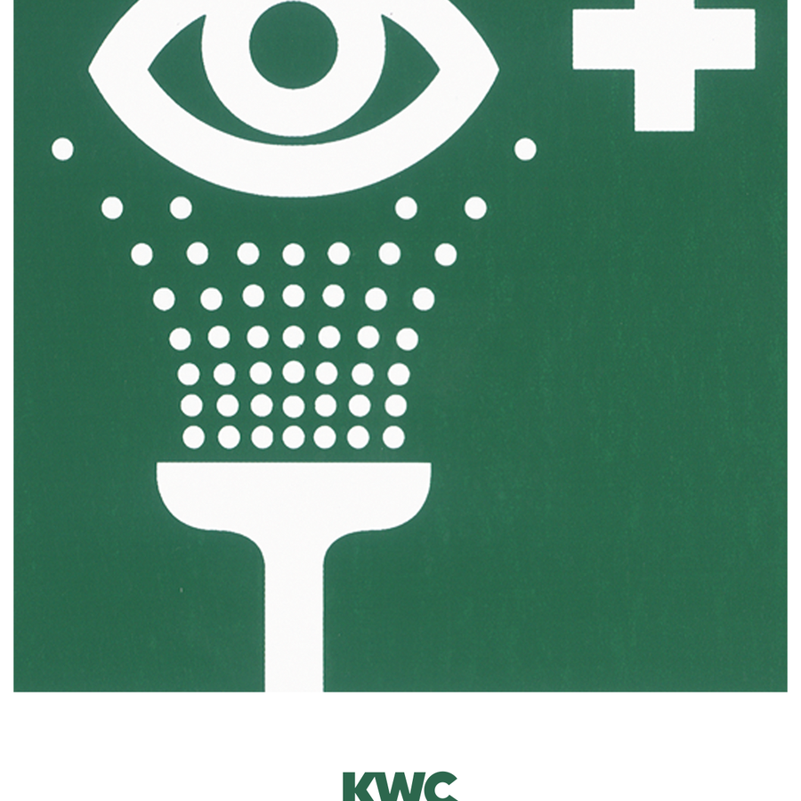 2000101153 - FAID903 - EMERGENCYSHOWERS - Piktogram "Urządzenie do przemywania oczu"